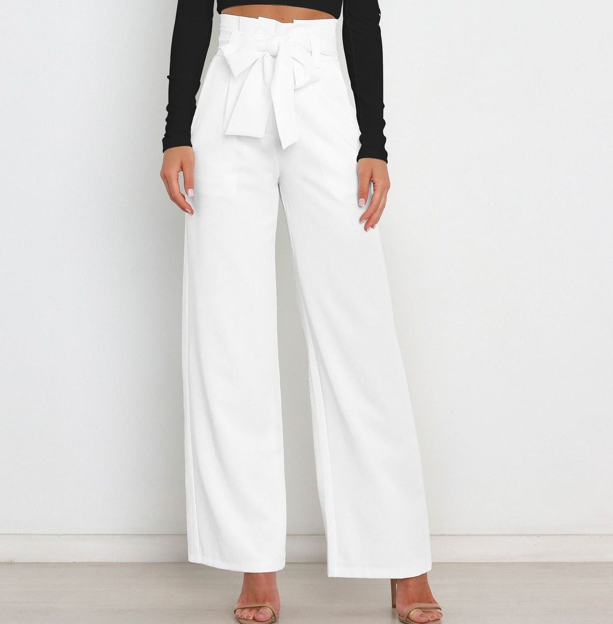 High-Waisted Wide-Leg Pants | Chantal