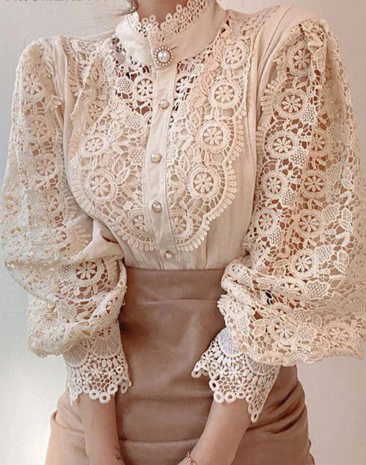 Elegant Lace Blouse | Lisette