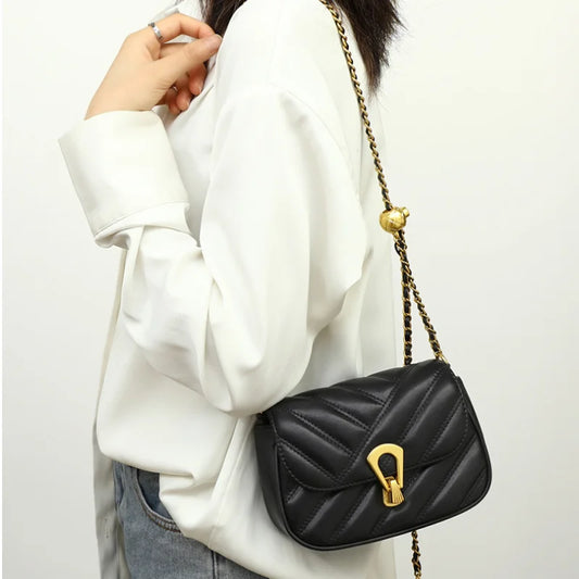 Women Elegant Quilted Crossbody Bag | Vivian
