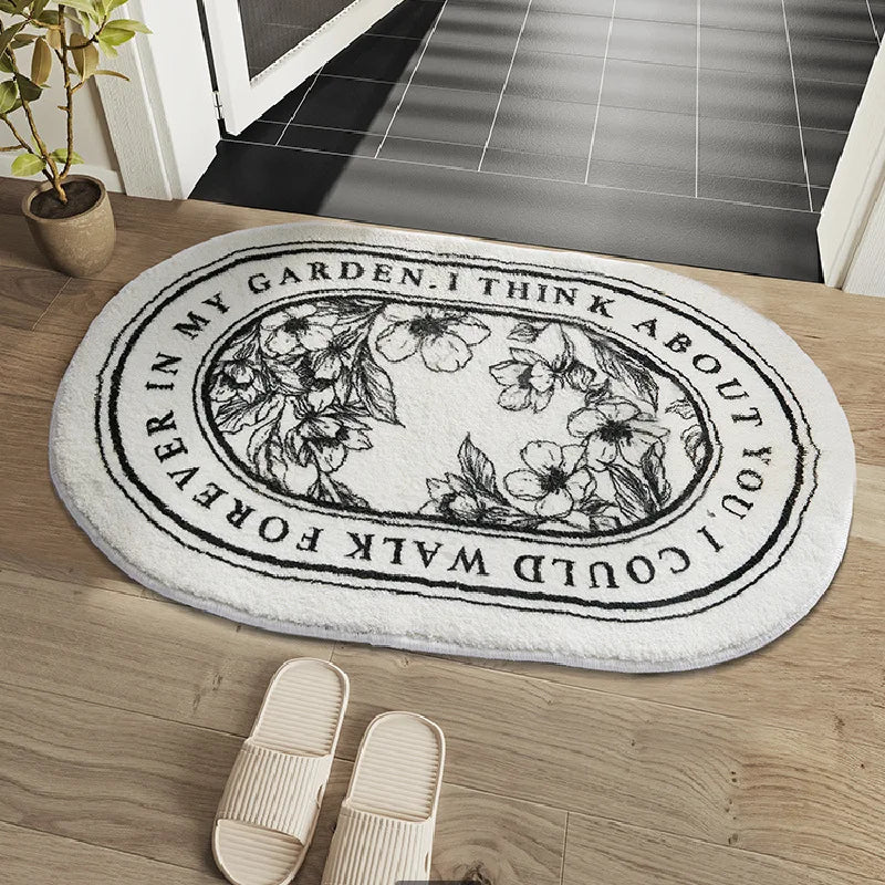 Bathroom Rug Microfiber Non-Slip | Elegance 4