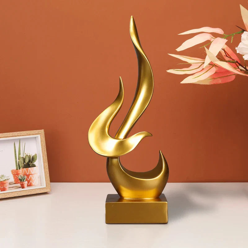 Variant image for Home Decorative Sculpture Modern Resin | Elegance-3
