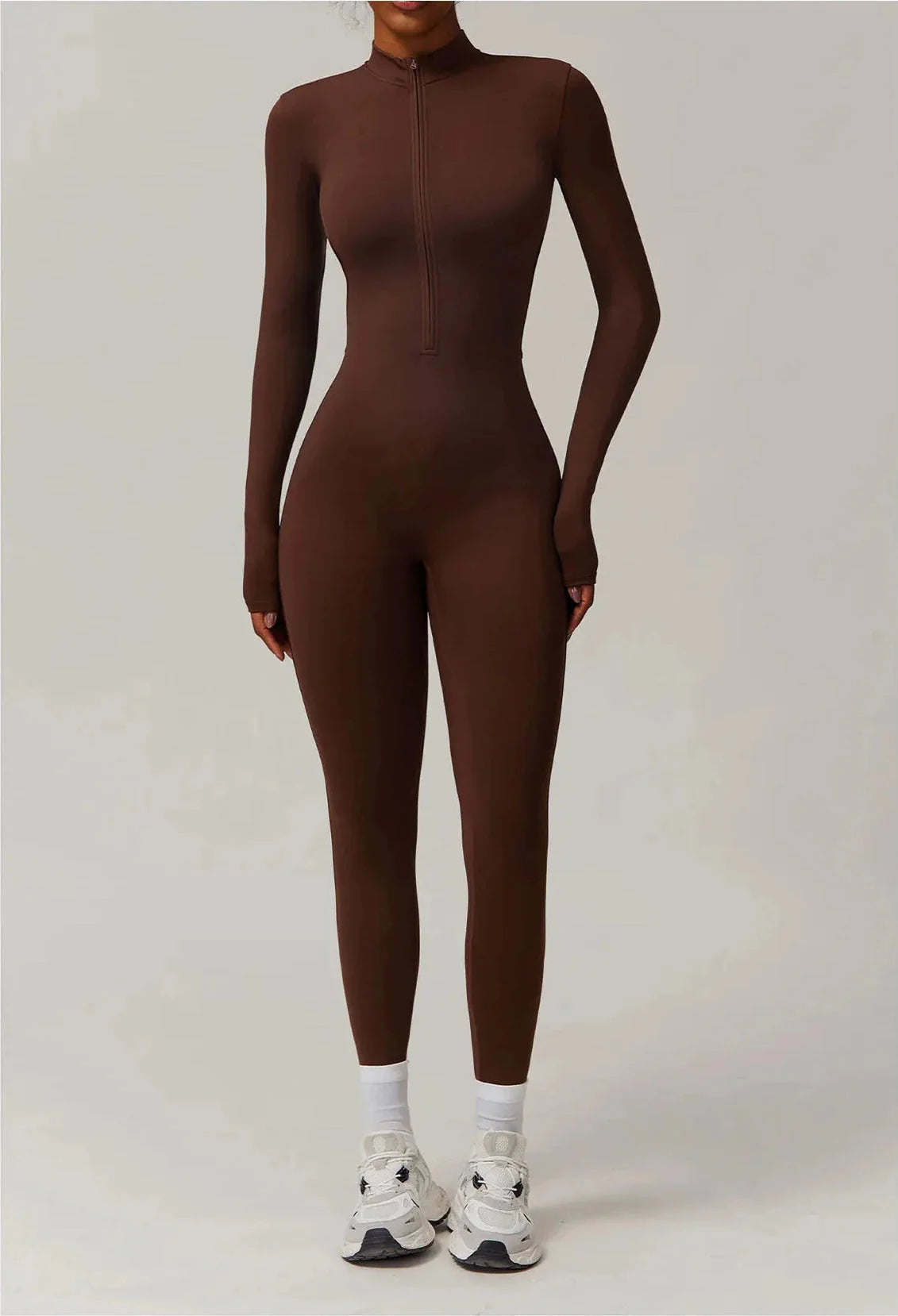 Variant image for Women Jumpsuit Black Nylon Spandex | Aurora-21