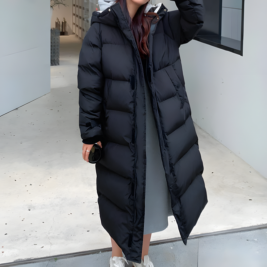 Women Long Puffer Coat | Hanna