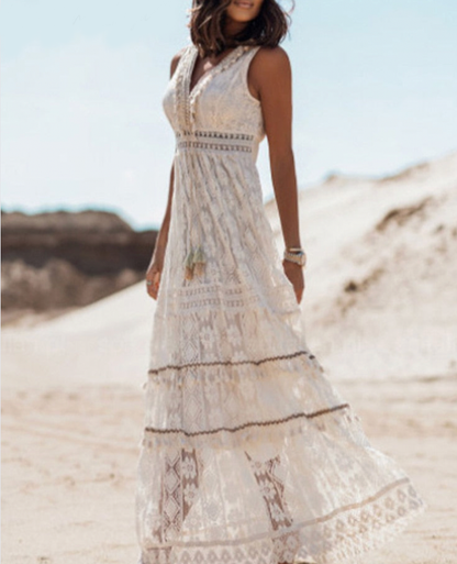 Chic Comfortable Bohemian Style Dress | Paige