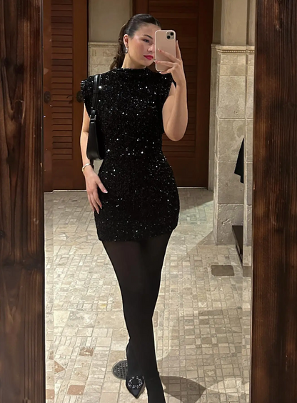 Elegant Sequin Dress | Selina