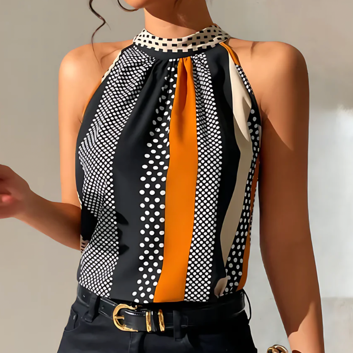 Chic Halter Neck Top | Vienna