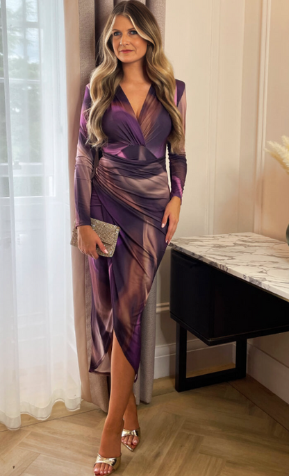 Women Chic Midi Dress | Olivia
