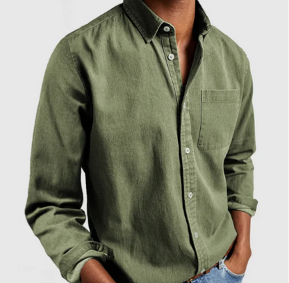 Classic Button-Up Casual Shirt | Mico