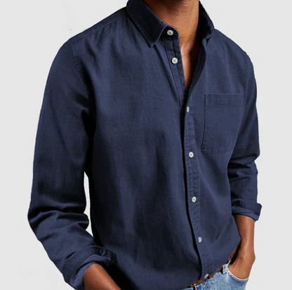 Classic Button-Up Casual Shirt | Mico