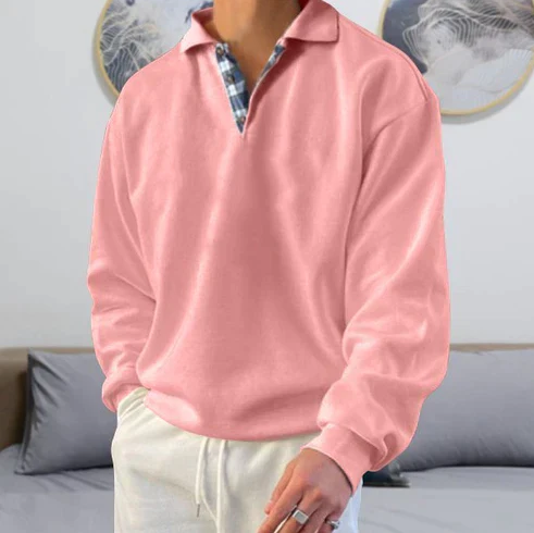 Variant image for Men's Polo Sweatshirt Soft Fabric | Jonas-25