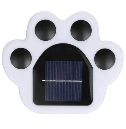 Outdoor Solar Lights Paw Print Design Waterproof | WagPaw-6