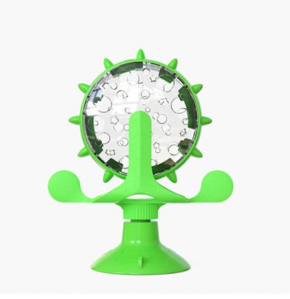 Variant image for Pet Slow Feeder Toy Green Natural Plastic | WagWheel-3