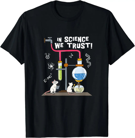 Women Graphic T-Shirt White Cotton | Science Enthusiast-1