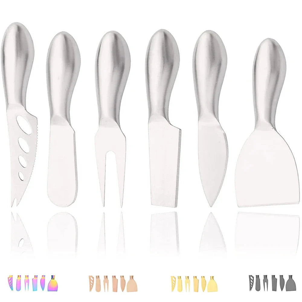 Cheese Knife Set Stainless Steel 6 Pieces | Gourmet Collection 1