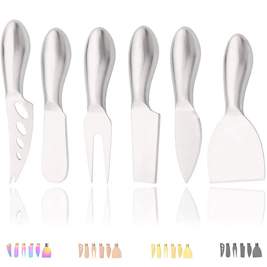 Cheese Knife Set Stainless Steel 6 Pieces | Gourmet Collection 1