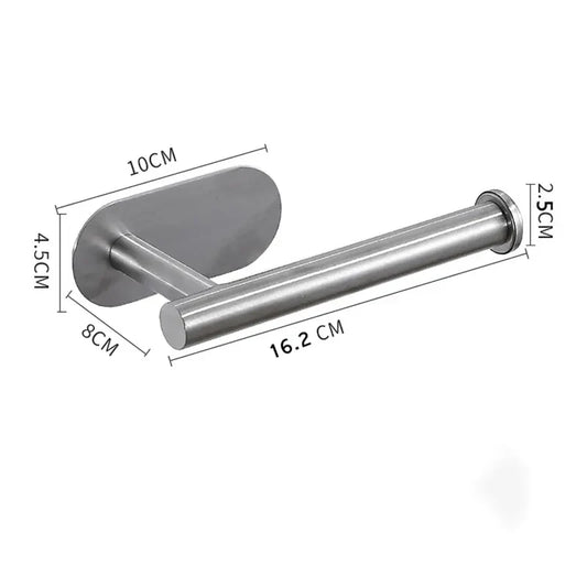 Self-Adhesive Holder Stainless Steel | Elegant Organizer 1