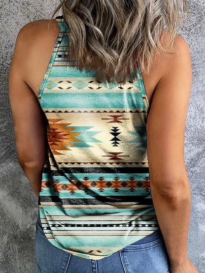 Boho Tribal Tank Top | Nelida