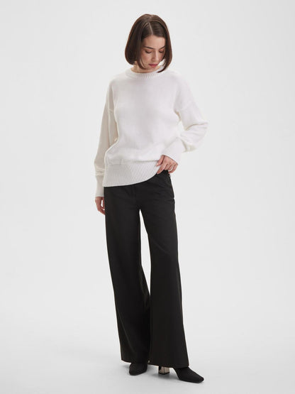 Women Minimalist Knit Sweater | Hanelle