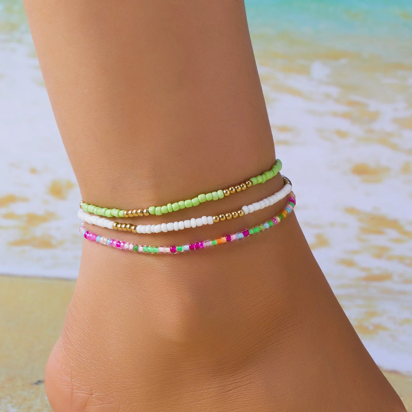 Women Triple-Chain Anklet | Callista