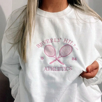 Embroidered Crewneck Sweatshirt | Philothea