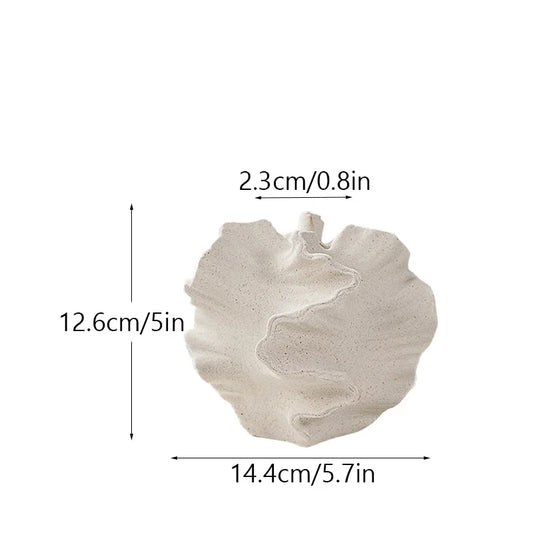 Decorative Vase Coral Ceramic | Ocean Breeze 1