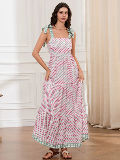 Women Boho Maxi Dress | Indie