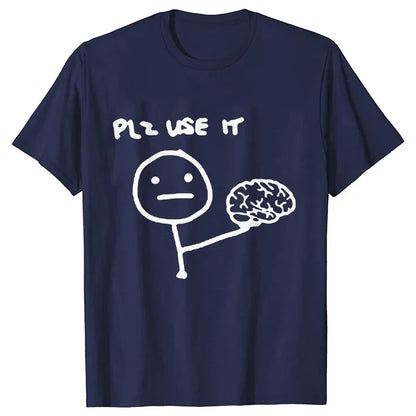Variant image for Men's Graphic T-Shirt Black Cotton | Sarcastic Humor-7
