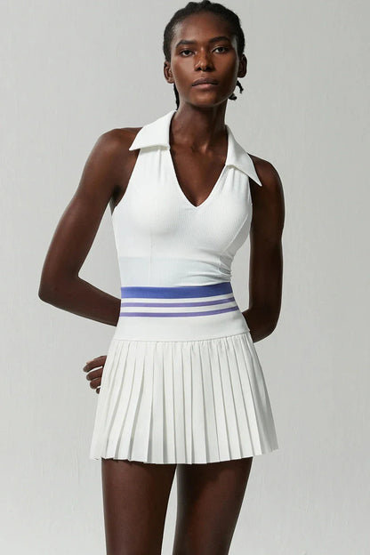 Variant image for Women Tennis Set White Nylon | Elegant-5