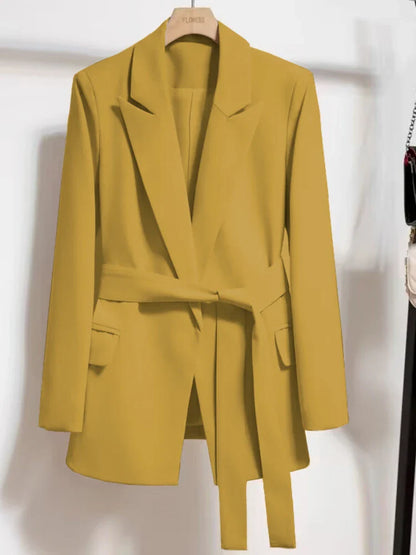 Belted Blazer Jacket | Soleil