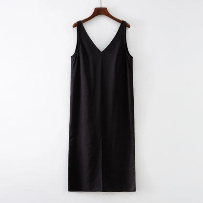 Minimalist Sleeveless Slip Dress | Janetta