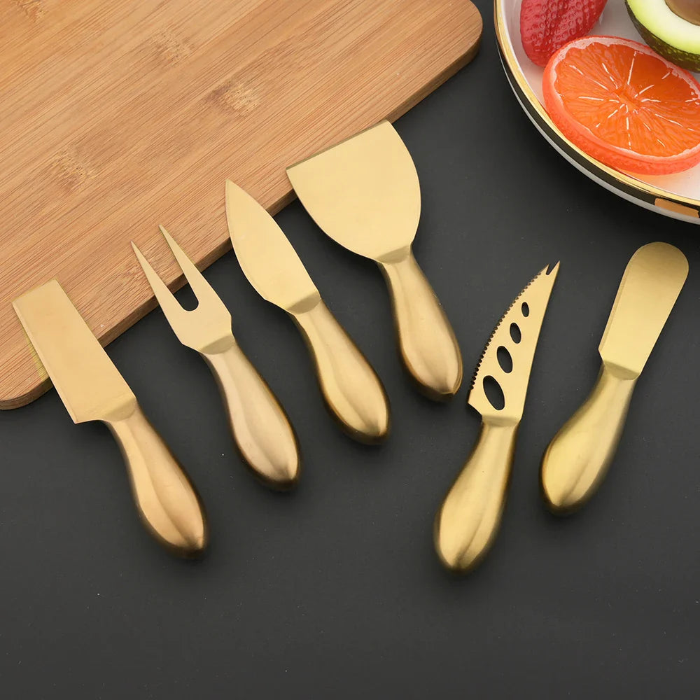 Cheese Knife Set Stainless Steel 6 Pieces | Gourmet Collection 2