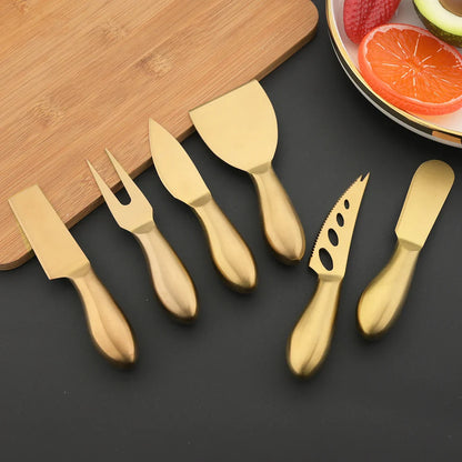 Cheese Knife Set Stainless Steel 6 Pieces | Gourmet Collection 2