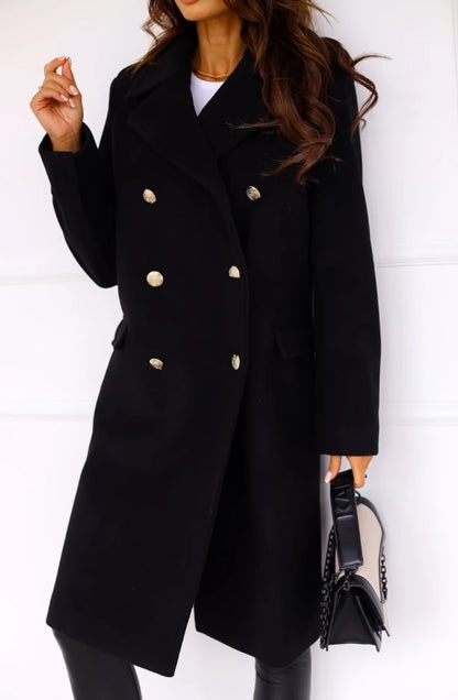 Classic Double-Breasted Coat | Wilma