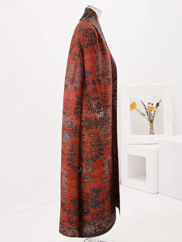 Women Floral Pattern Long Kimono Cardigan | Sarah