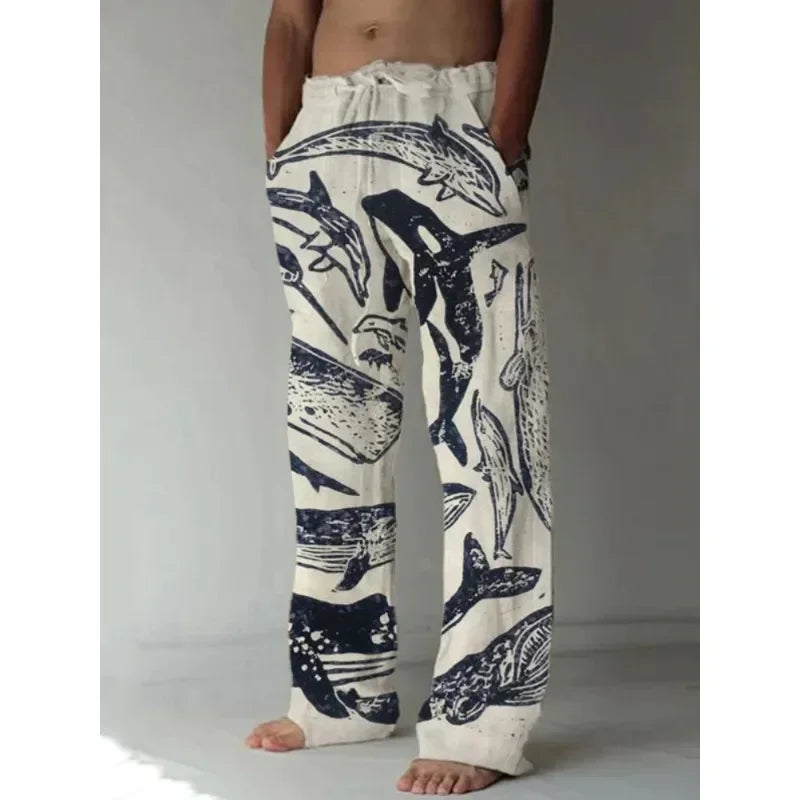 Octopus Print Pants | Jude