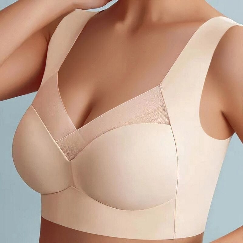 Seamless Comfort Bra with Push-Up Support – Soft, Breathable Fabric for All-Day Wear, Available in S, M, L, XL 5
