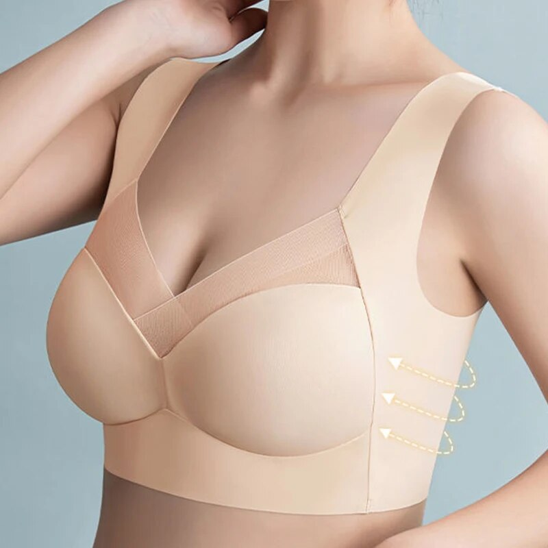 Seamless Comfort Bra with Push-Up Support – Soft, Breathable Fabric for All-Day Wear, Available in S, M, L, XL 6