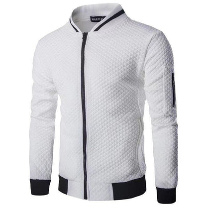 Men Quilted Bomber Jacket | Mason