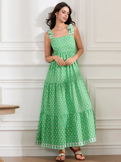 Women Boho Maxi Dress | Indie