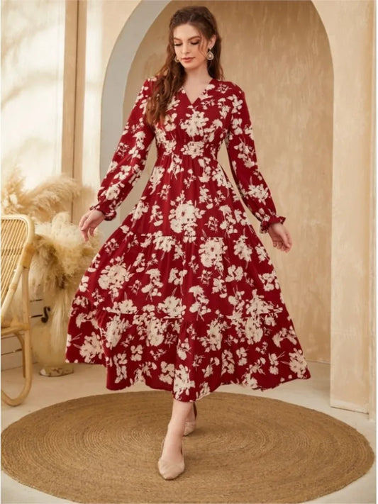 Women Floral Maxi Dress | Aira