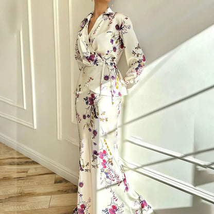 Floral Wrap Maxi Dress | Daphne