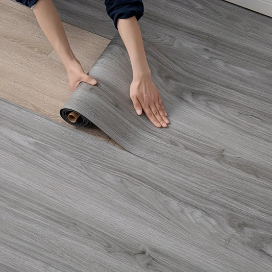 Self-Adhesive Wood Grain Wallpaper - Waterproof Vinyl Decorative Wall Sticker for Home and Kitchen, Easy Installation 0