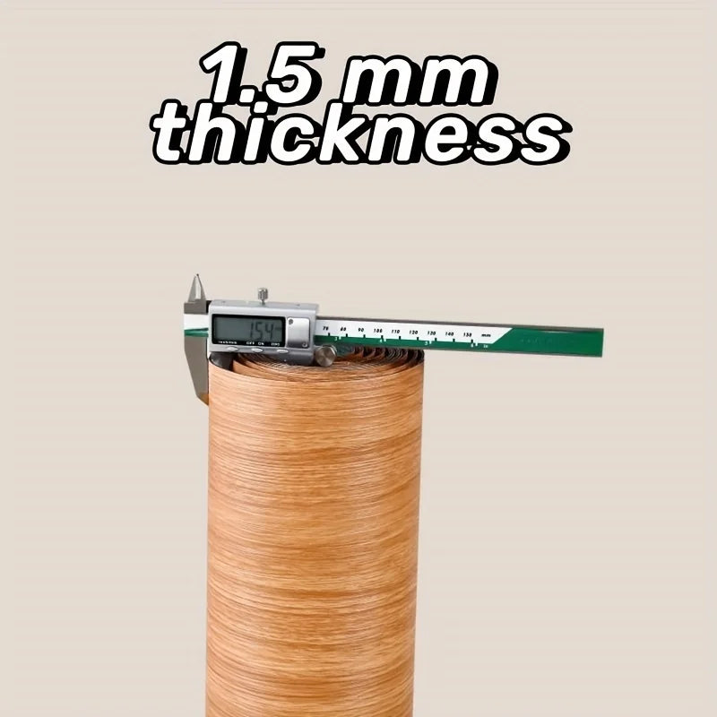 Self-Adhesive Wood Grain Wallpaper - Waterproof Vinyl Decorative Wall Sticker for Home and Kitchen, Easy Installation 2