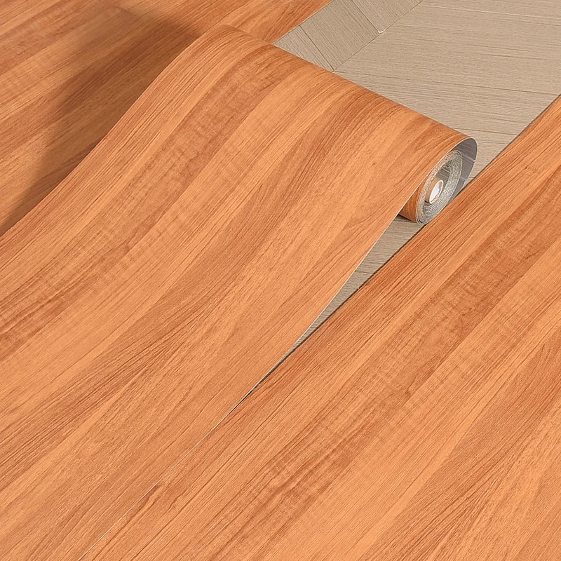 Self-Adhesive Wood Grain Wallpaper - Waterproof Vinyl Decorative Wall Sticker for Home and Kitchen, Easy Installation 4