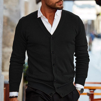 Men Classic Buttoned Cardigan | Joshua