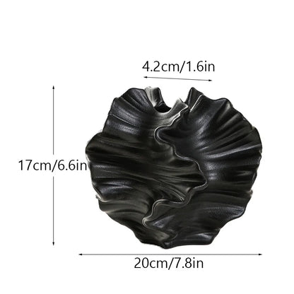Variant image for Decorative Vase Coral Ceramic | Ocean Breeze-4