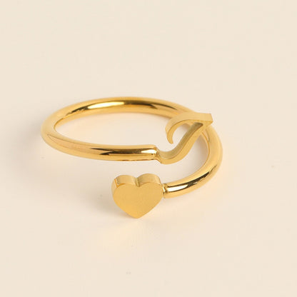Variant image for Women Heart Ring Silver | Heartfelt Charm-8