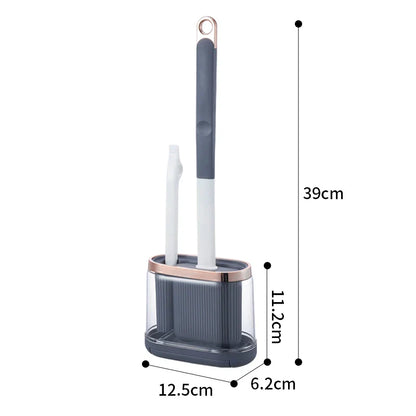 Variant image for Toilet Brush Set Silicone with Holder | CleanEase-2
