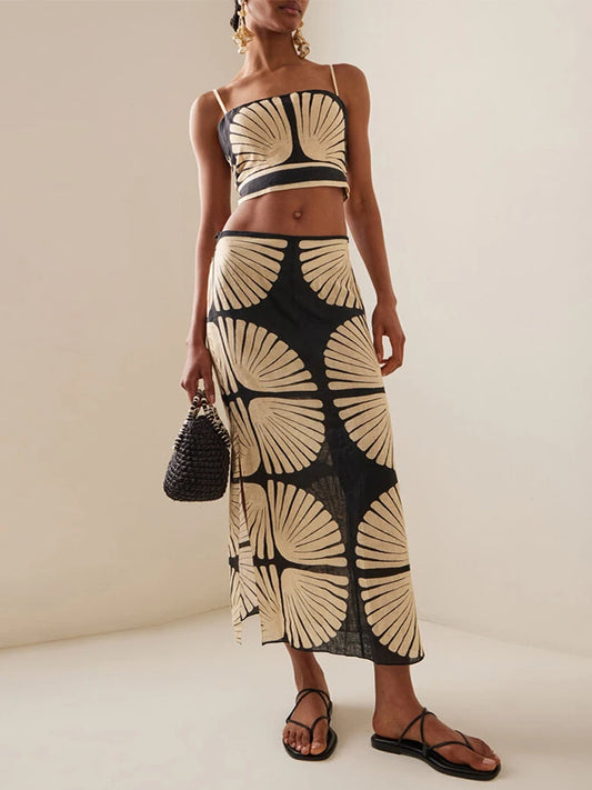 Women Bohemian Two-Piece Set | Leota