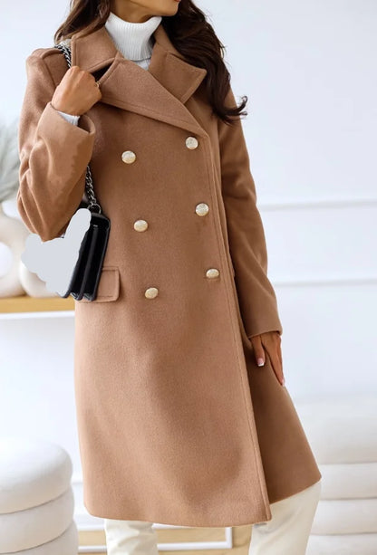 Classic Double-Breasted Coat | Wilma